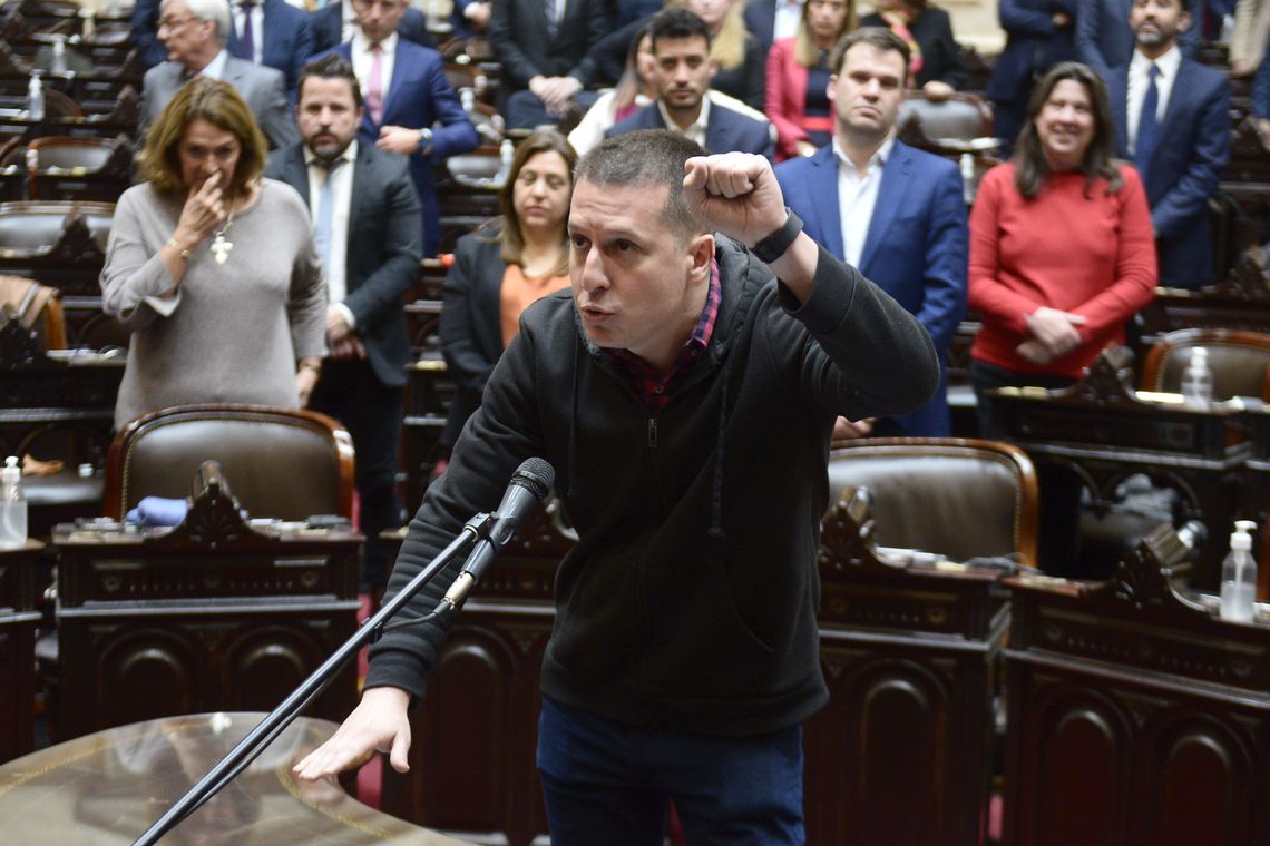 Juan Marino juró como diputado nacional del Frente de Todos, en reemplazo de Massa