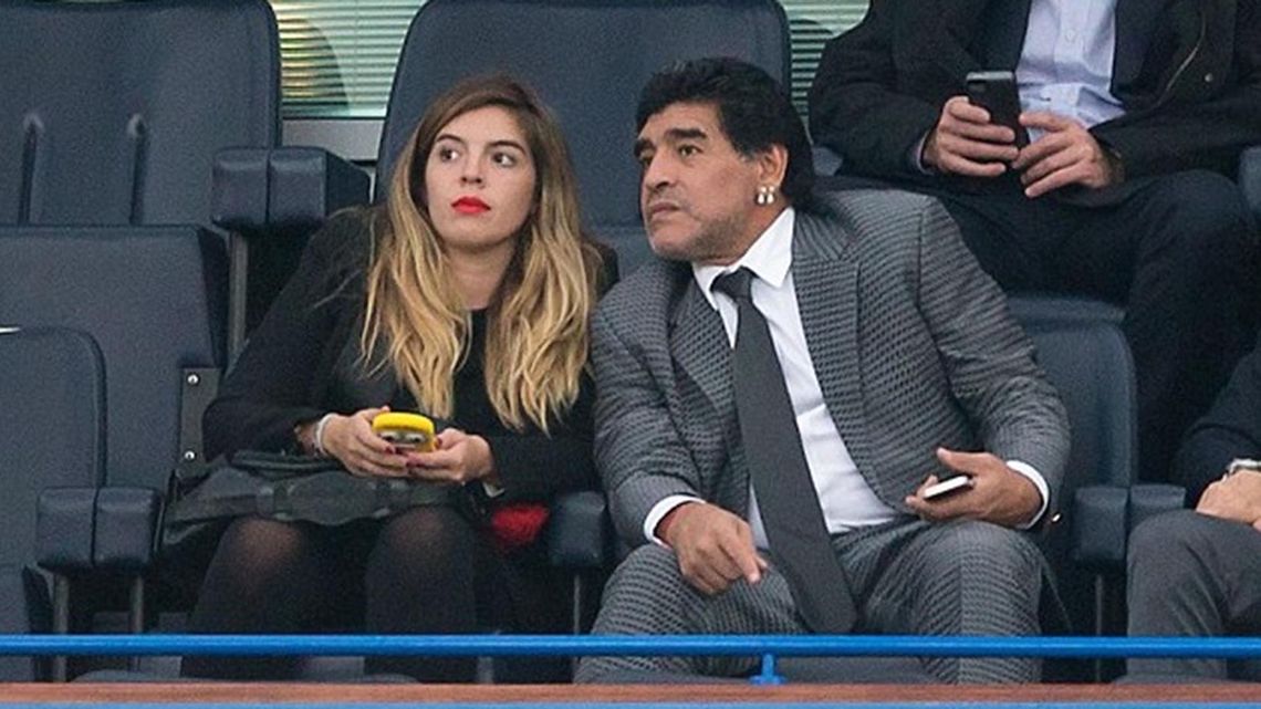 Dalma Maradona recordó a su papá con un mensaje emotivo.