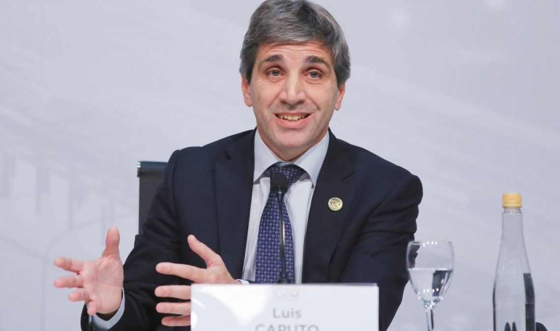 Luis Caputo será el ministro de Economía. 