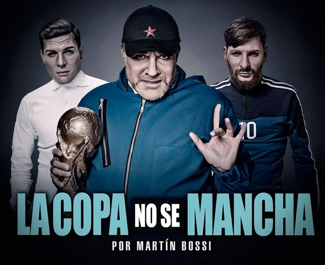Martin Bossi y una nueva parodia para el Mundial con Maradona y Bilardo