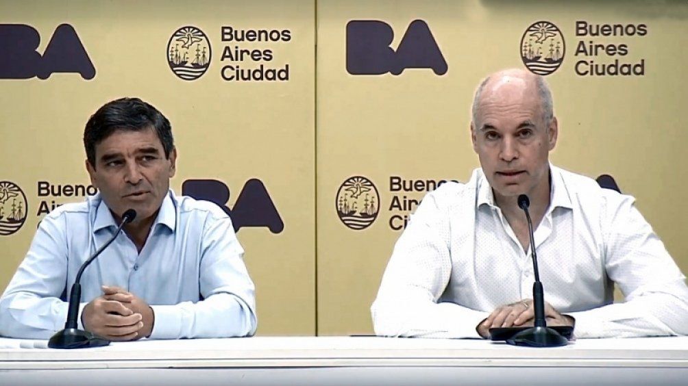 Fernán Quirós y Horacio Rodríguez Larreta