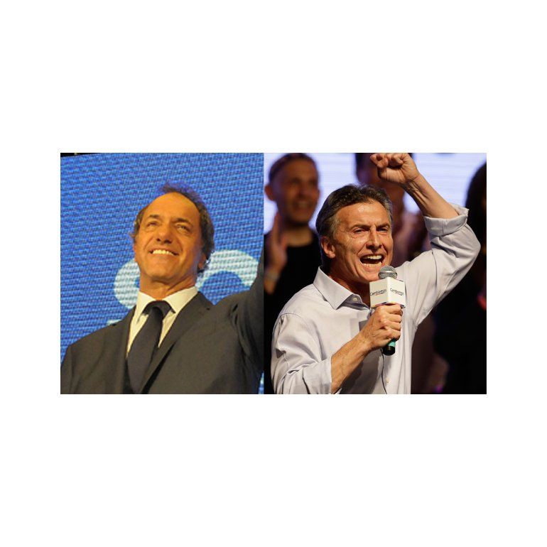 Scioli y Macri trabajan para seducir votantes ajenos