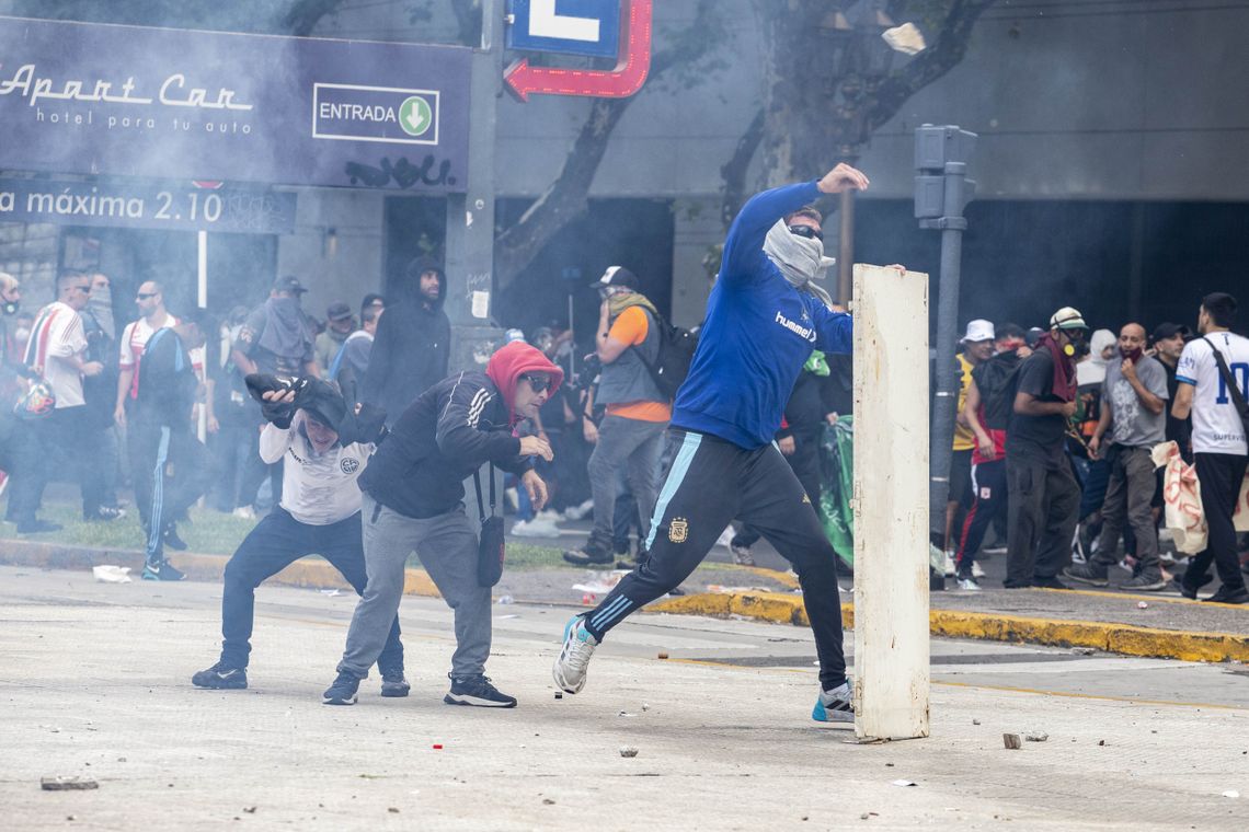 De los 114 detenidos por los incidentes en la marcha del miércoles