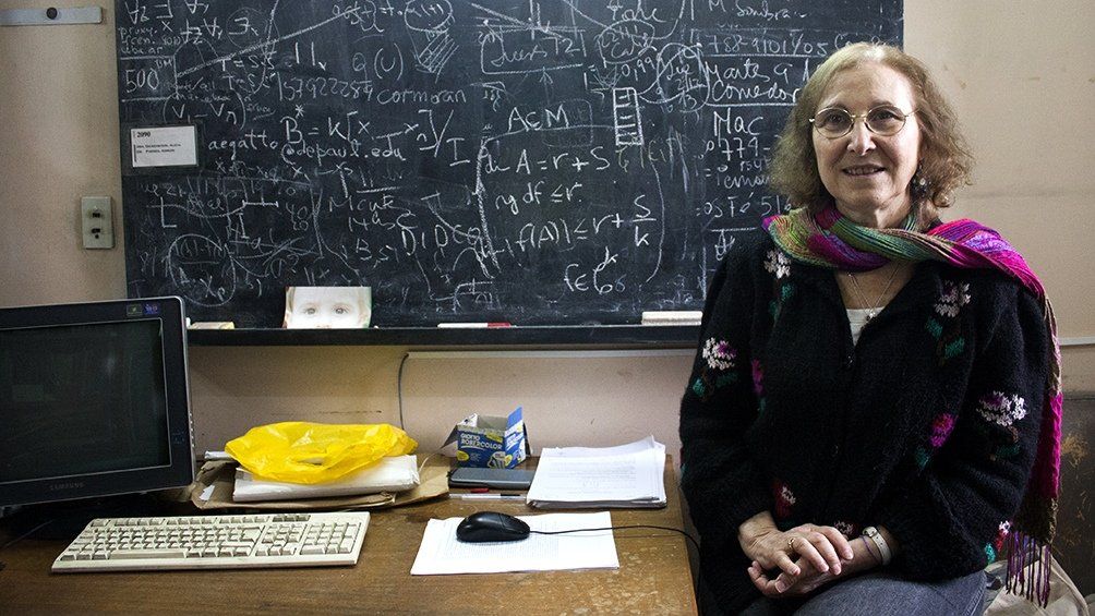 Una matemática argentina ganó premio científico mundial