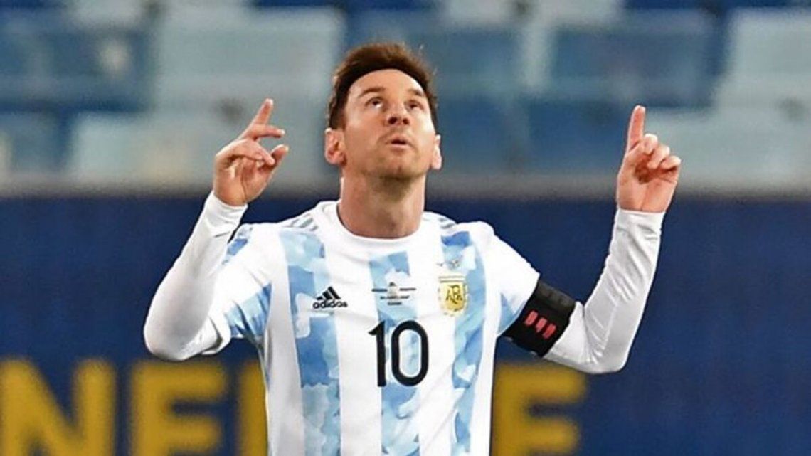 Lionel Messi es figura de la Copa América con la selección argentina. 