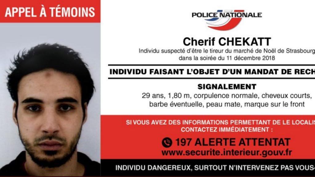 Francia: el asesino de Estrasburgo fue abatido por la policía