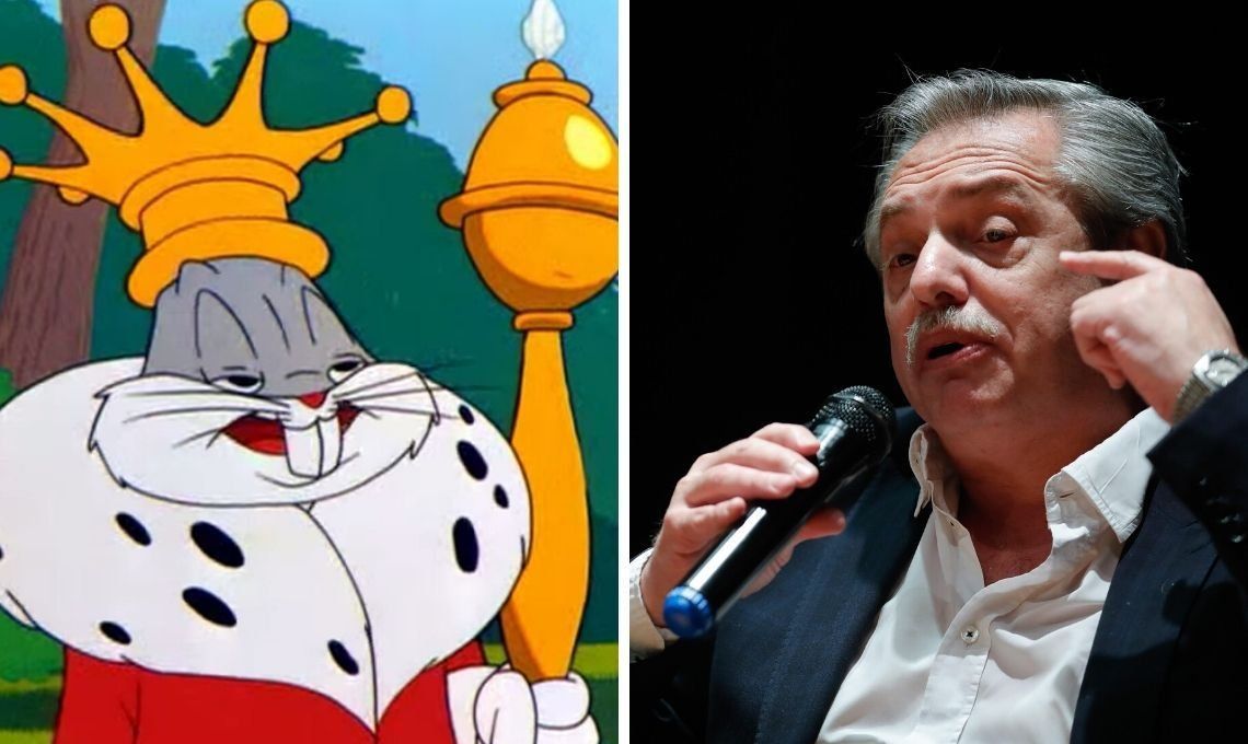 Alberto Fernández: ¿Han visto a un estafador más grande que Bugs Bunny?