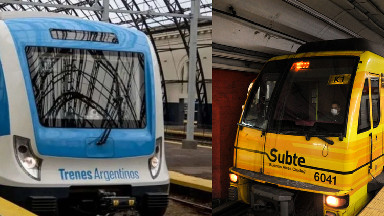 Trenes y subtes se verán afectados por el paro convocado por la CATT, con interrupciones totales o parciales durante la jornada de protesta.