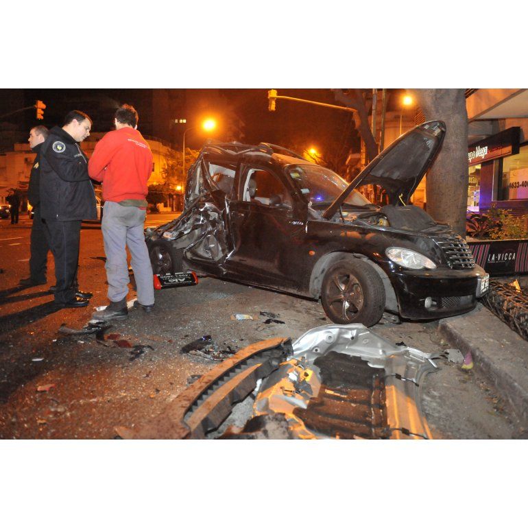 Choque múltiple en Flores: un muerto