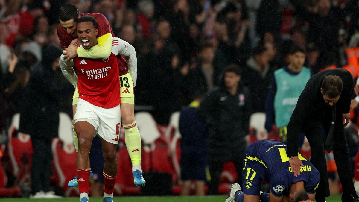Arsenal le ganó al Atlético de Madrid de los argentinos y jugará la ...