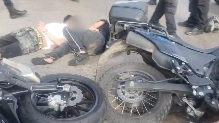 Los menores habían robado la moto en el barrio de Belgrano.