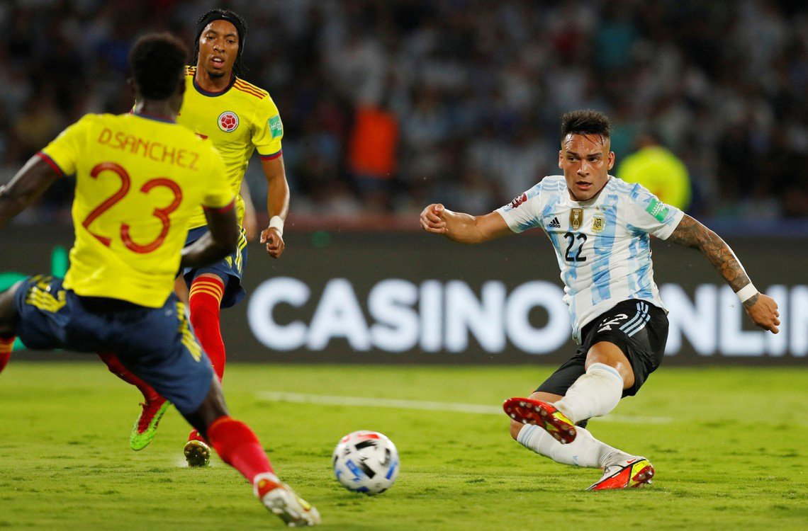 Las mejores fotos del triunfo de Argentina ante Colombia