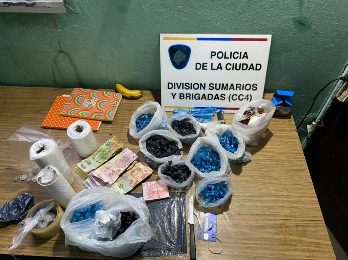 La Policía de la Ciudad de Buenos Aires detuvo en Barracas a seis mujeres acusadas de narcotráfico