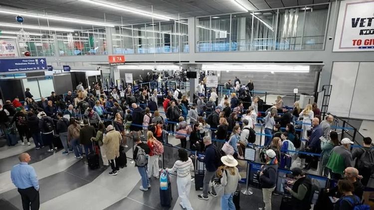 Estados Unidos con aeropuertos colapsados.