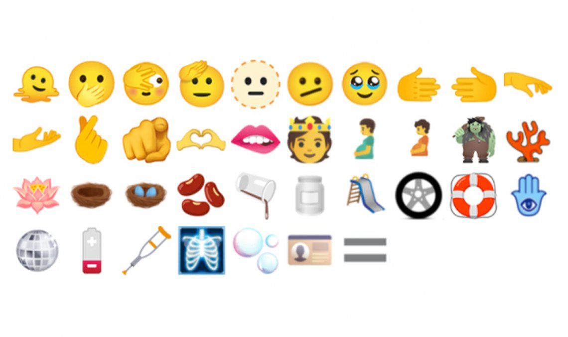 Los 37 nuevos emojis que llegarán en 2022