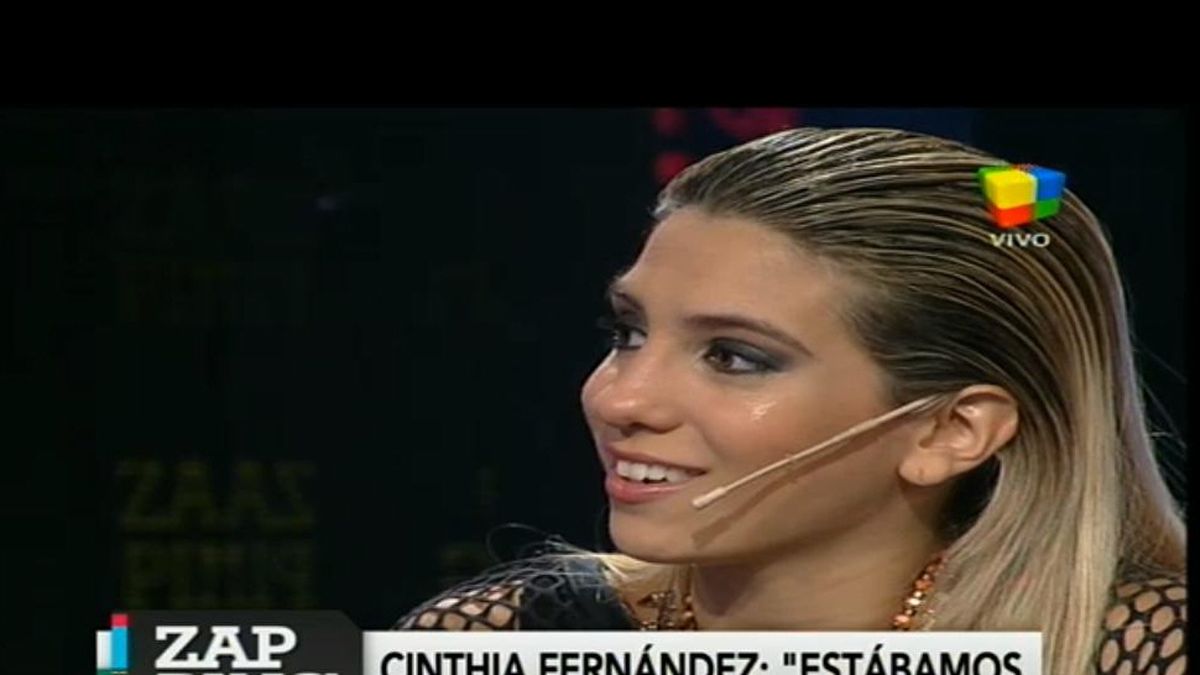 Cinthia Fernández: “No disfruté el parto de Francesca”