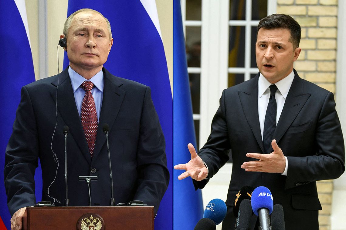 Putin y Zelenski rompieron el diálogo tras la invasión de Rusia a Ucrania.