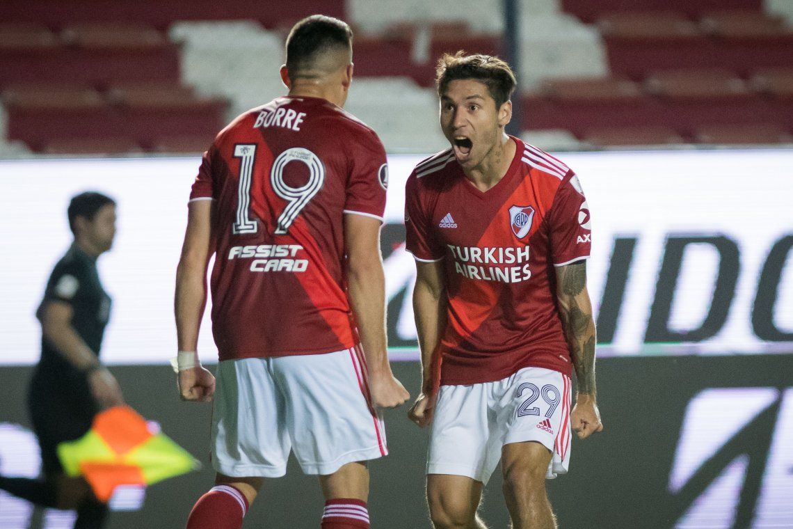 La goleada de River ante Nacional en fotos