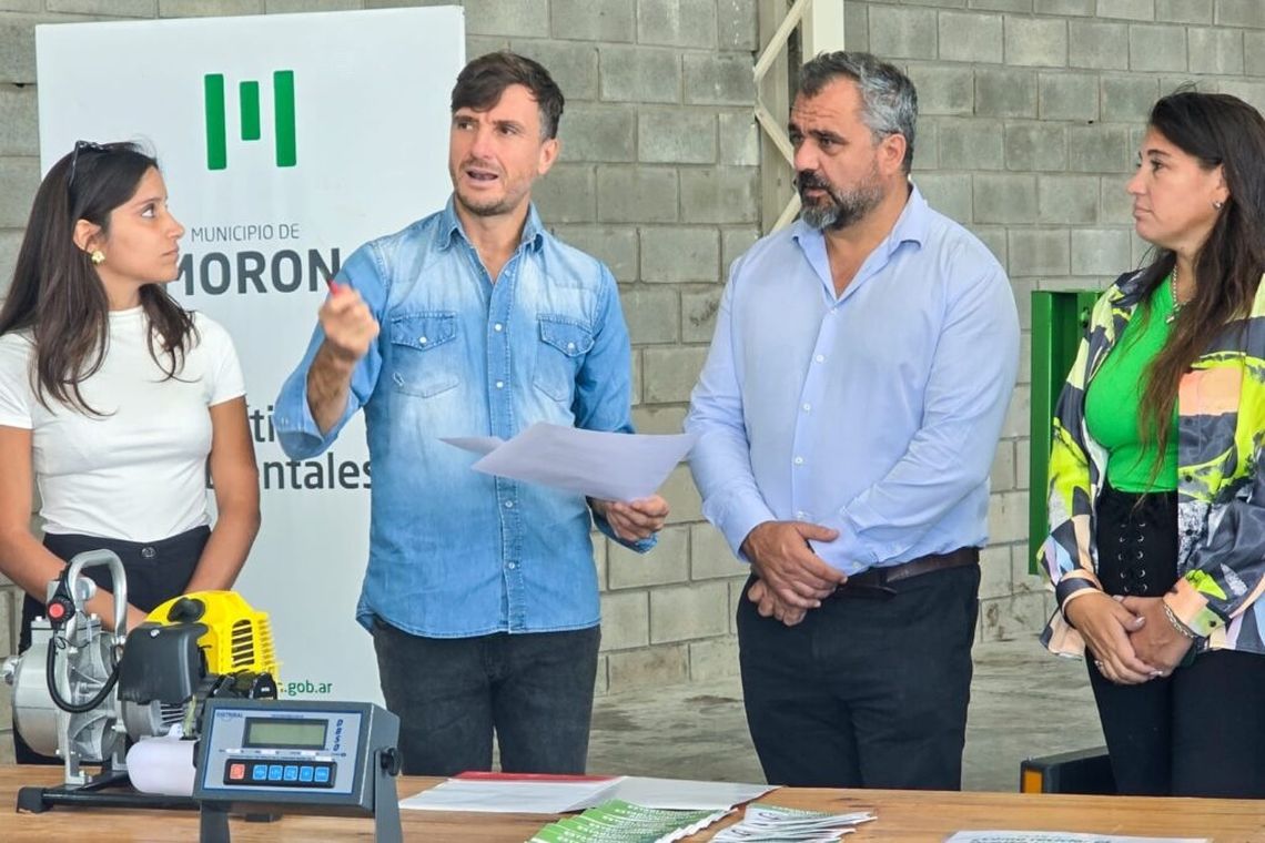 Morón fortalece la Gestión Integral de Residuos con nuevo equipamiento