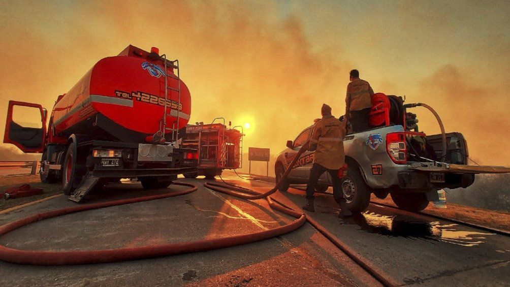 Incendios en Argentina: nueve provincias siguen afectadas