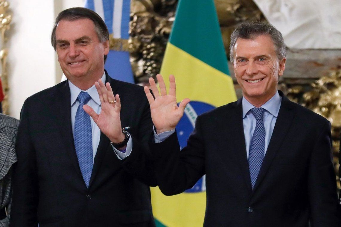 Bolsonaro en la Rosada: Con Macri compartimos los mismos ideales