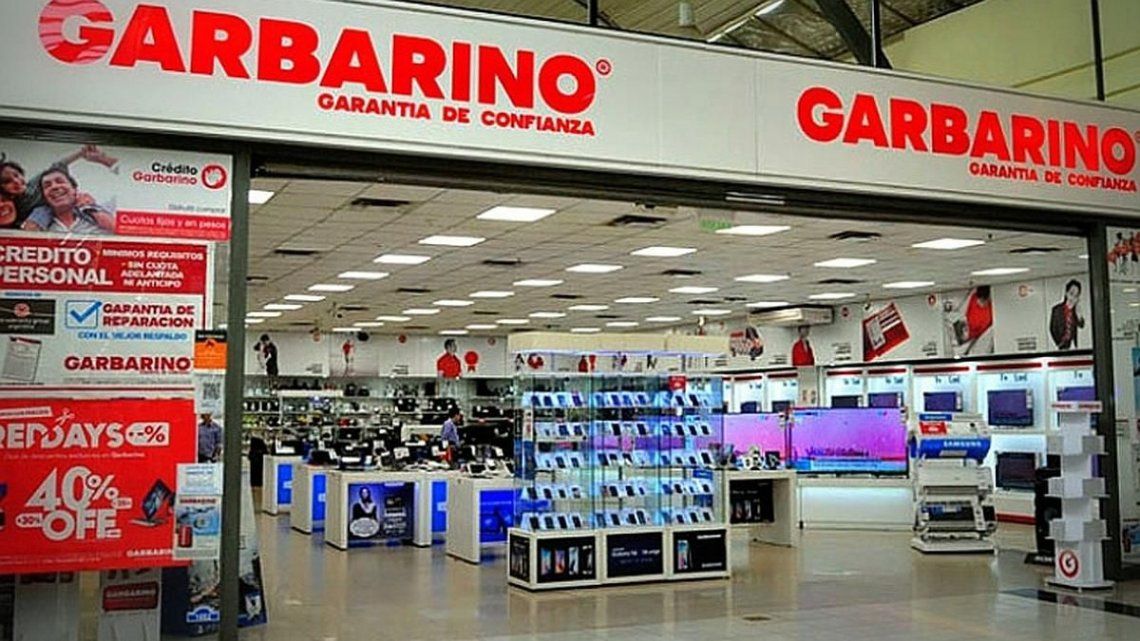Garbarino recibió fondos para pagar salarios. 