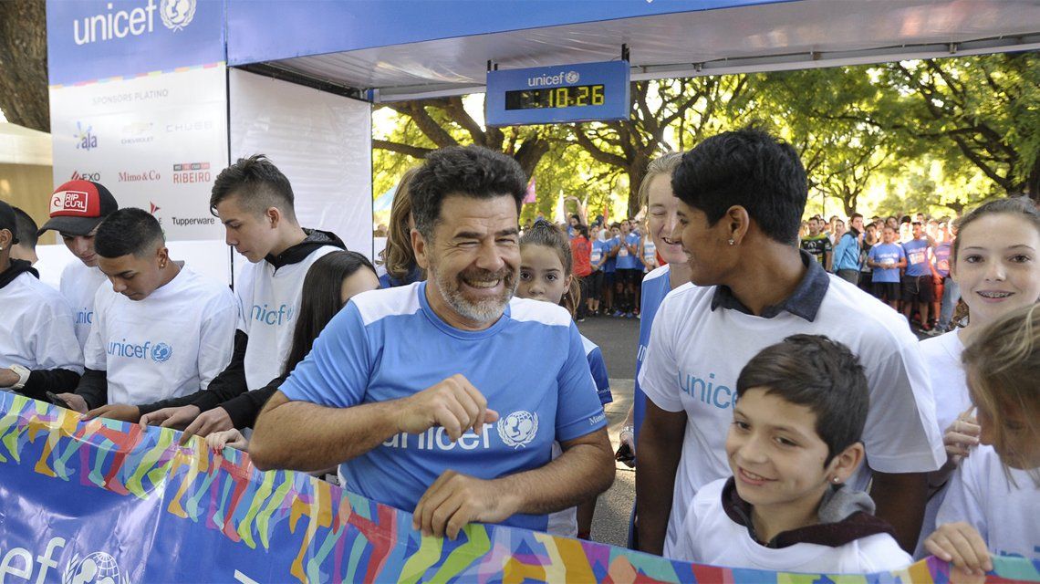 Miles participaron de la Carrera UNICEF por la Educación en Palermo