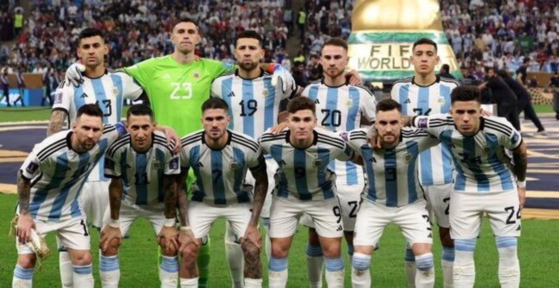 Argentina repite el equipo de la final.