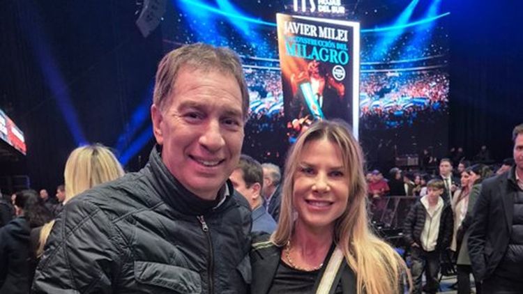Diego Santilli y Karen Reihardt 