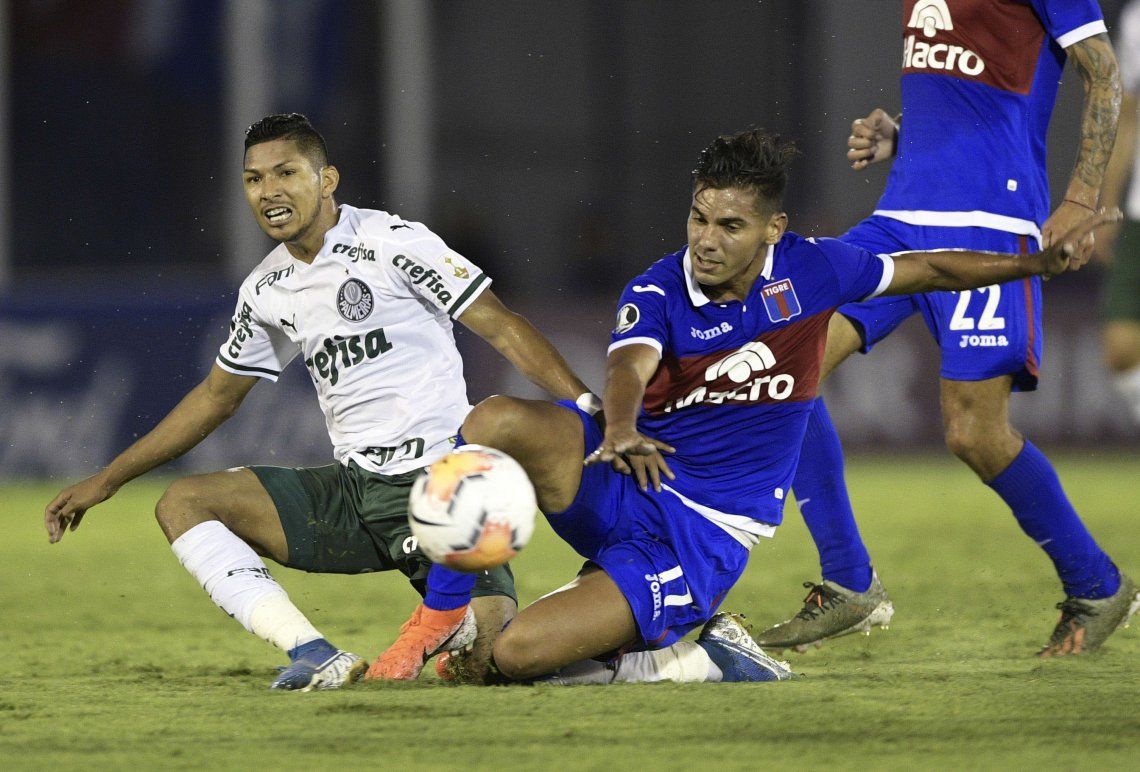 Copa Libertadores: Tigre no pudo con el poderío de Palmeiras y cayó 2 a 0