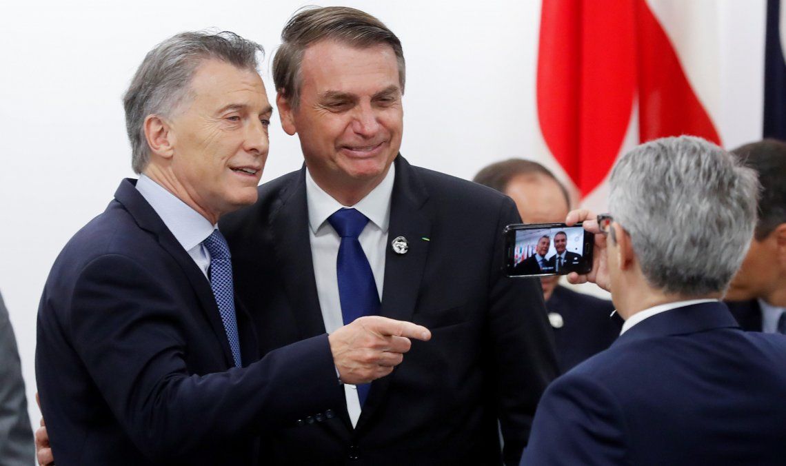 El presidente Jair Bolsonaro volvió a mostrarse en sintonía con su par argentino.
