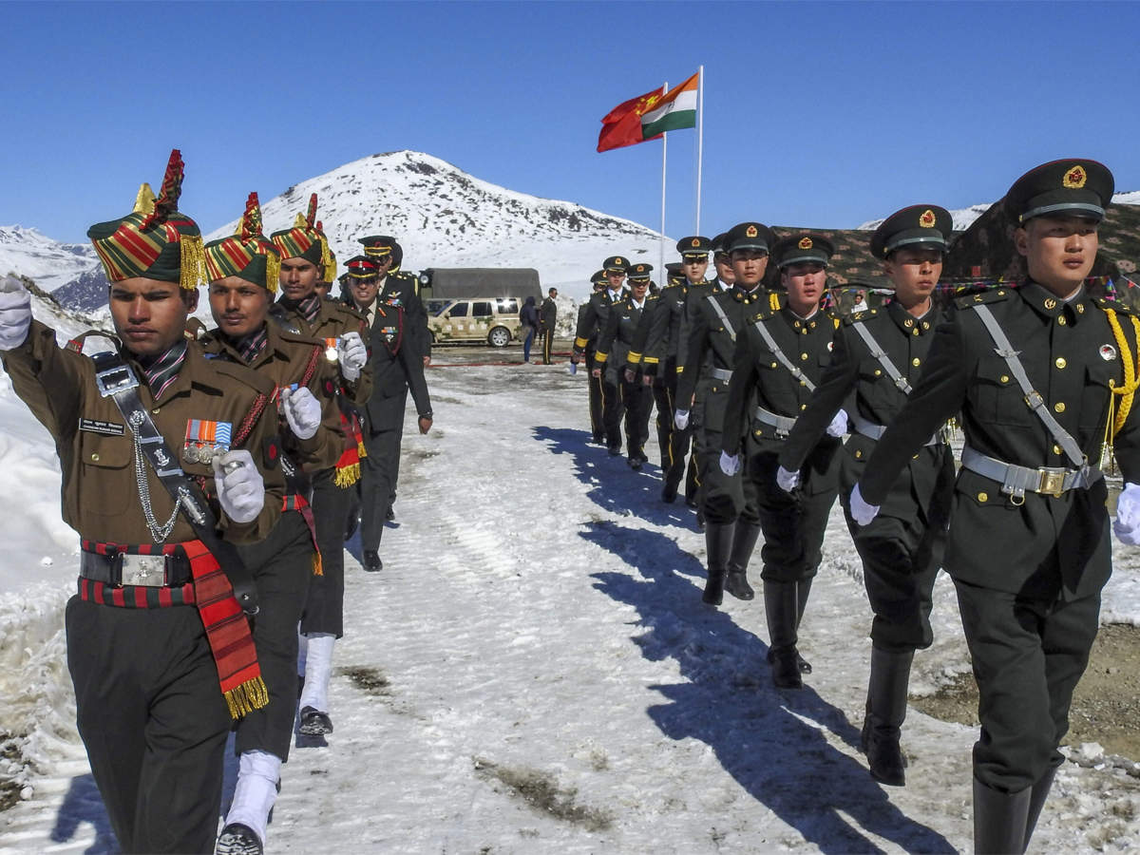 La frontera entre India y China es un foco de continua tensión