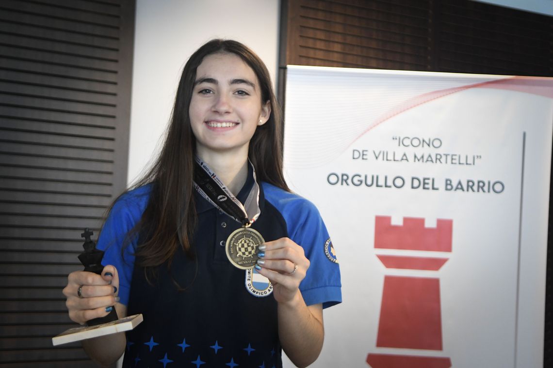 Su objetivo es ser Maestra internacional