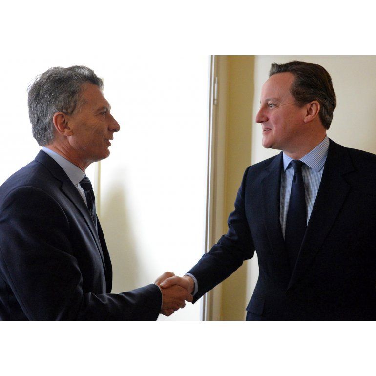 Kelpers, satisfechos tras la reunión de Cameron con Macri