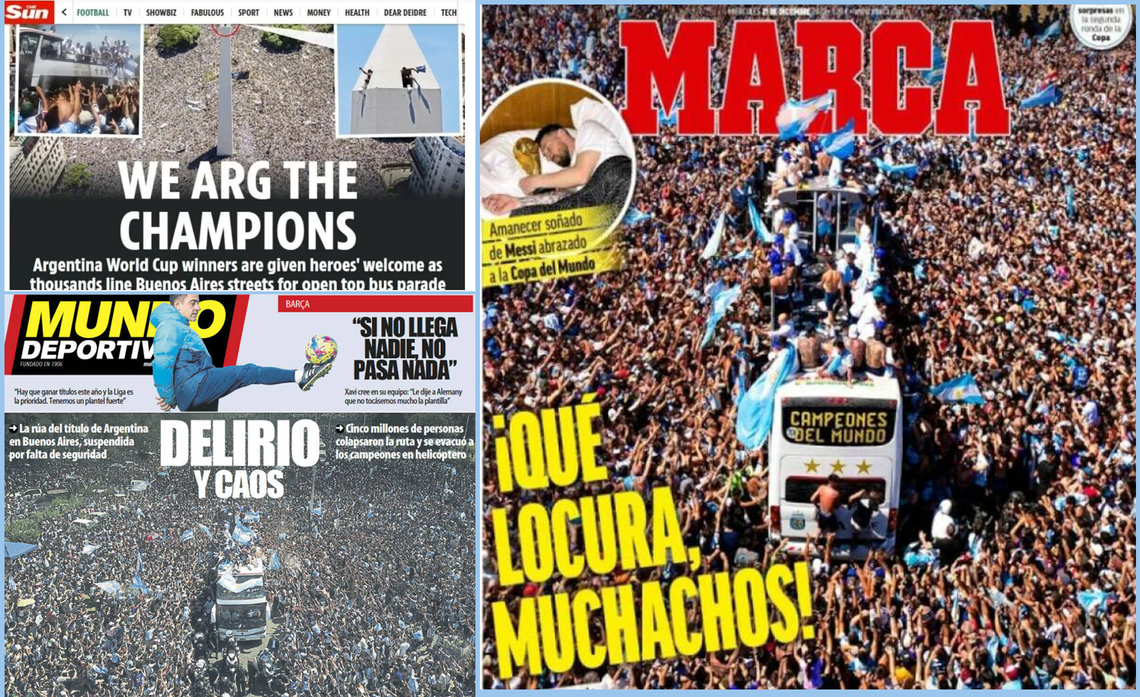 Los principales medios del mundo se rindieron ante la locura argentina