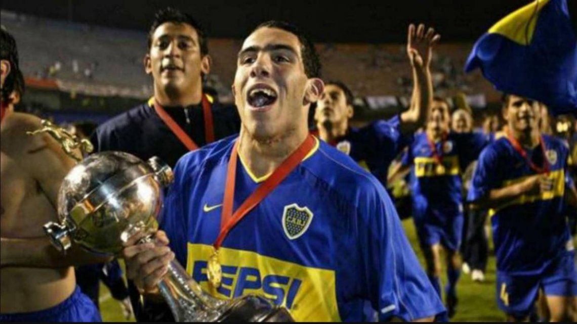 Con la única Libertadores que pudo conquistar, la de 2003.