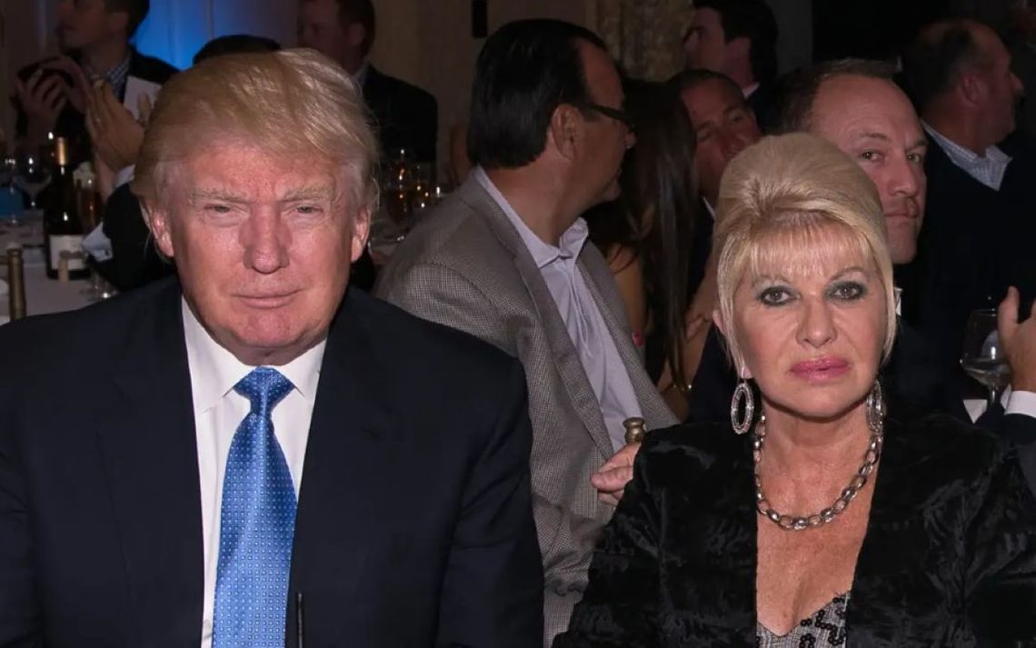 Ivana Trump fue la primera esposa de Donald Trump y juntos tuvieron tres hijos: Donald Jr.