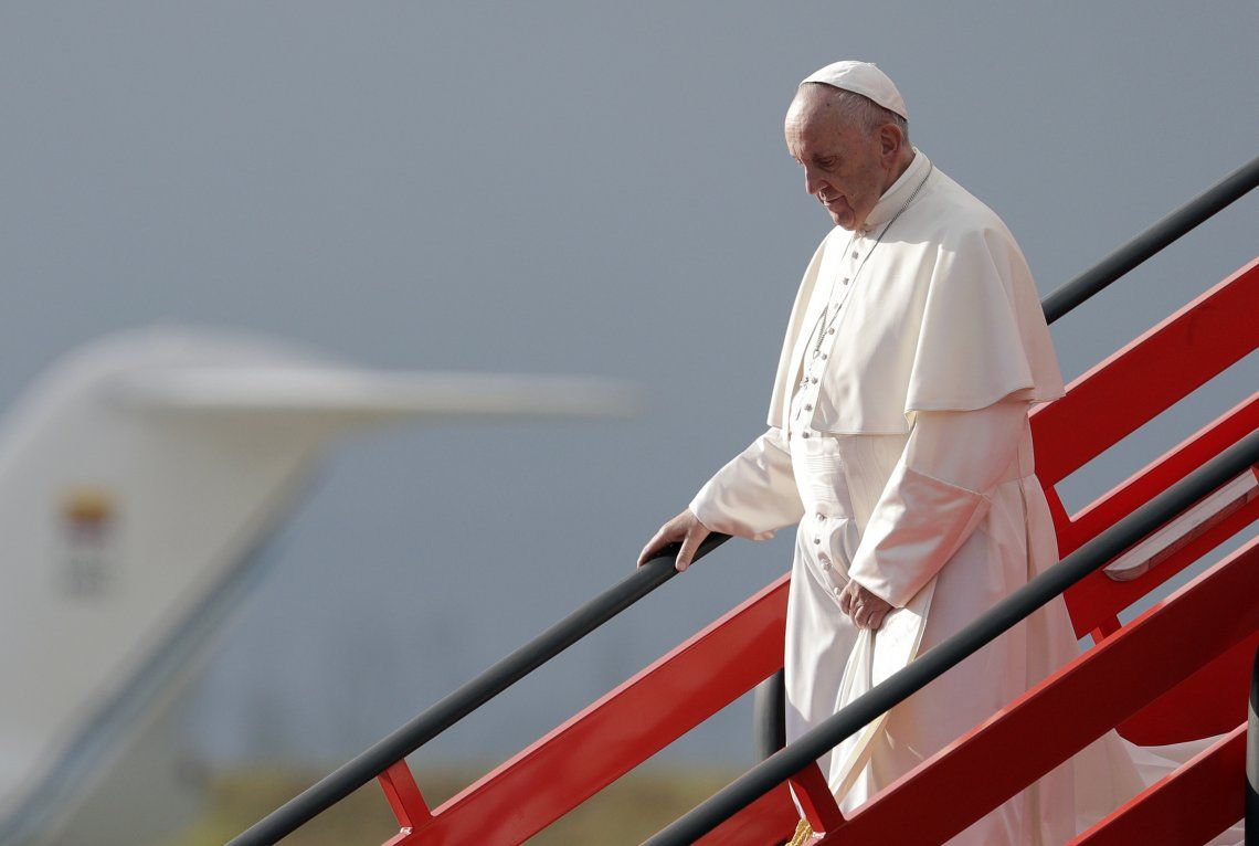 El Papa pidió leyes justas para los colombianos