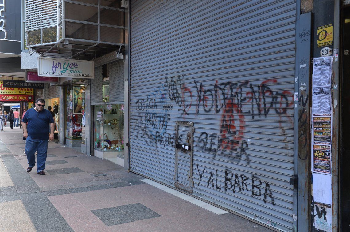 Un 20% de los comercios de Quilmes Centro cerró por la crisis