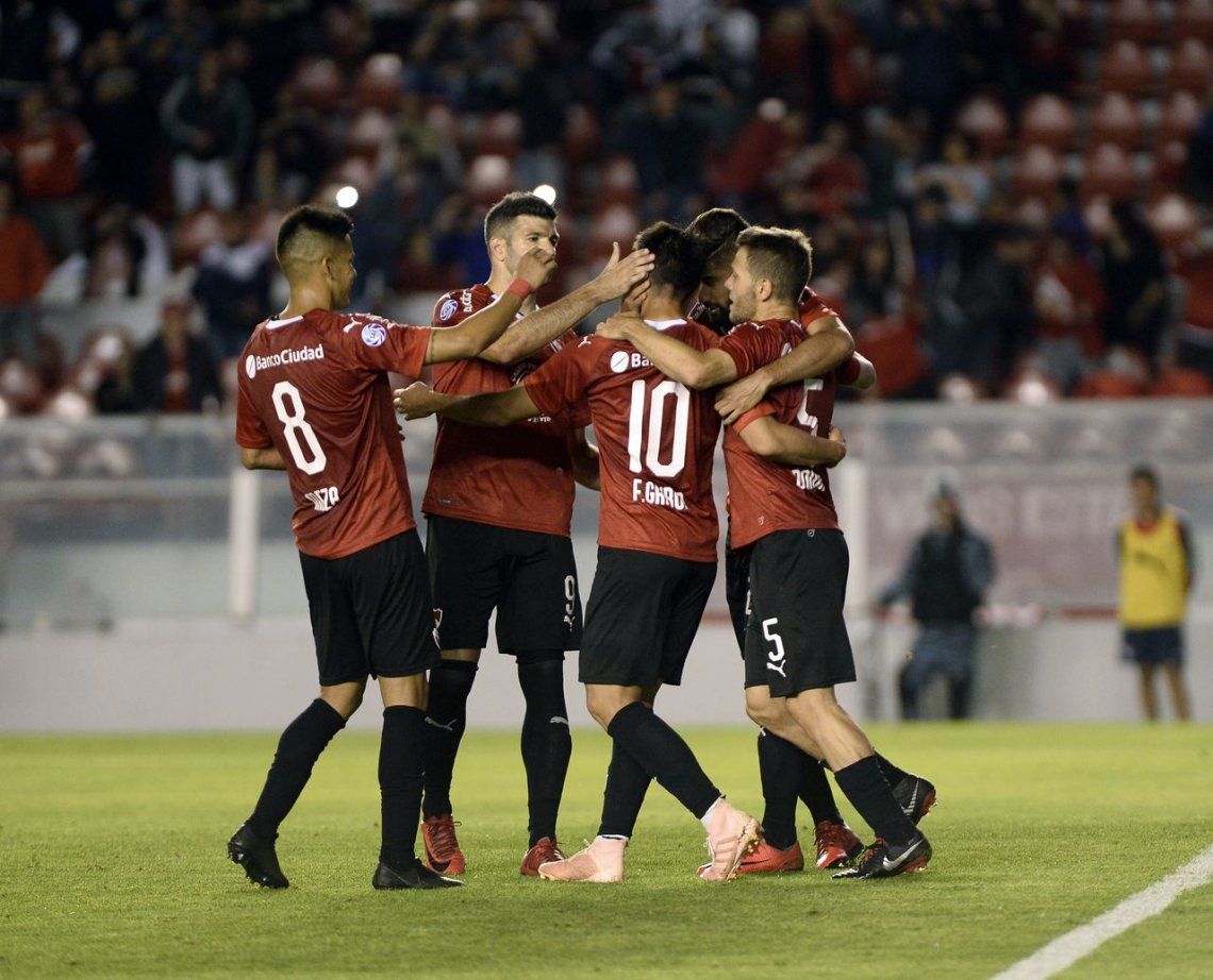 Con goles de Hernández, Gaibor, Romero y Gigliotti, Independiente goleó a San Martín de Tucumán