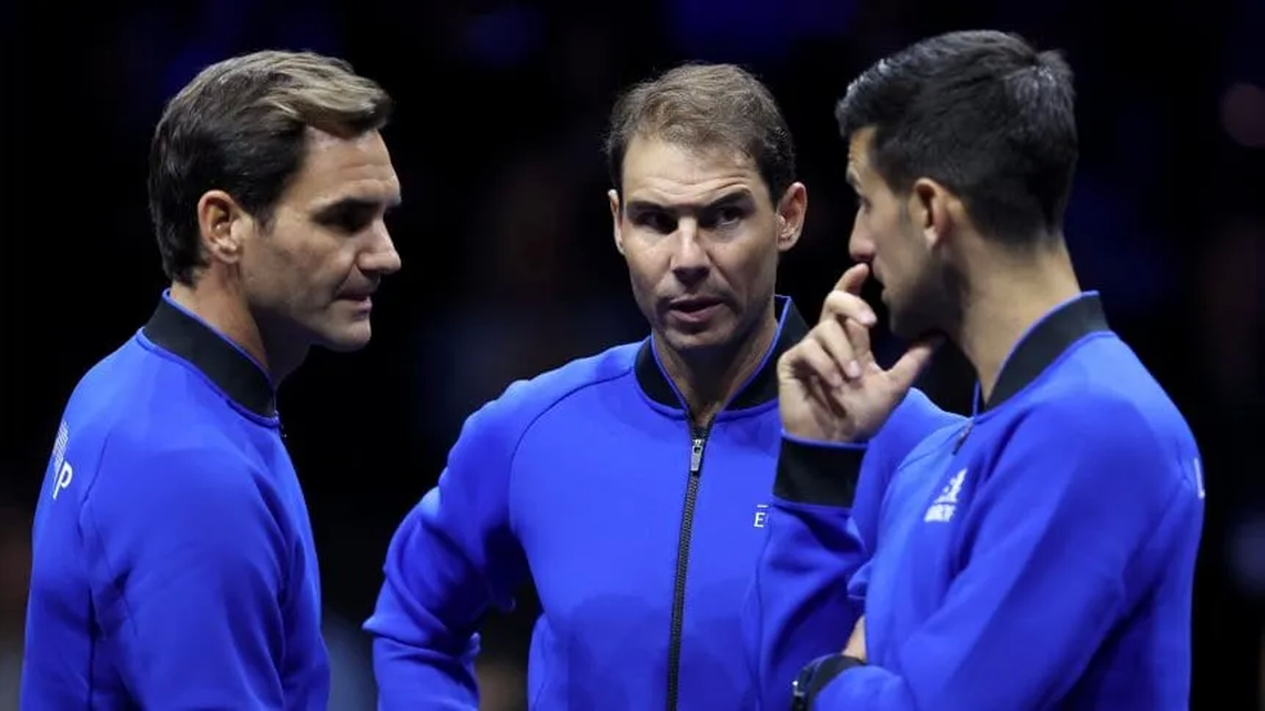 Novak Djokovic respeta muchísimo a Roger Federer y Rafael Nadal.