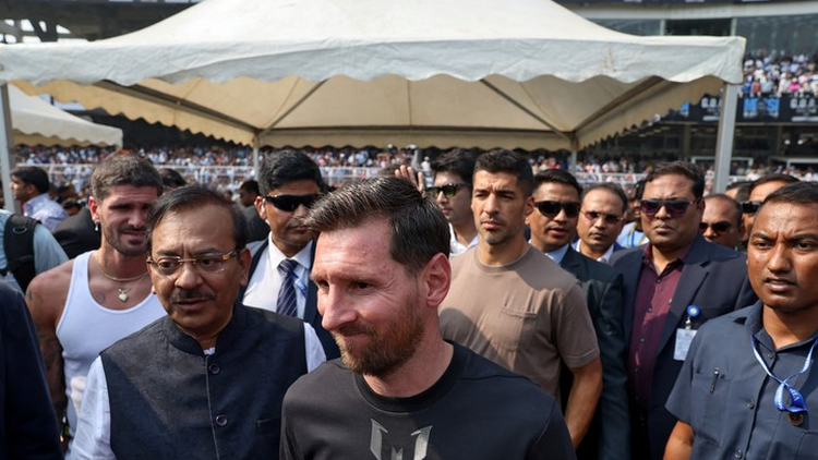 La curiosa foto de Messi en India: cómo nunca antes visto