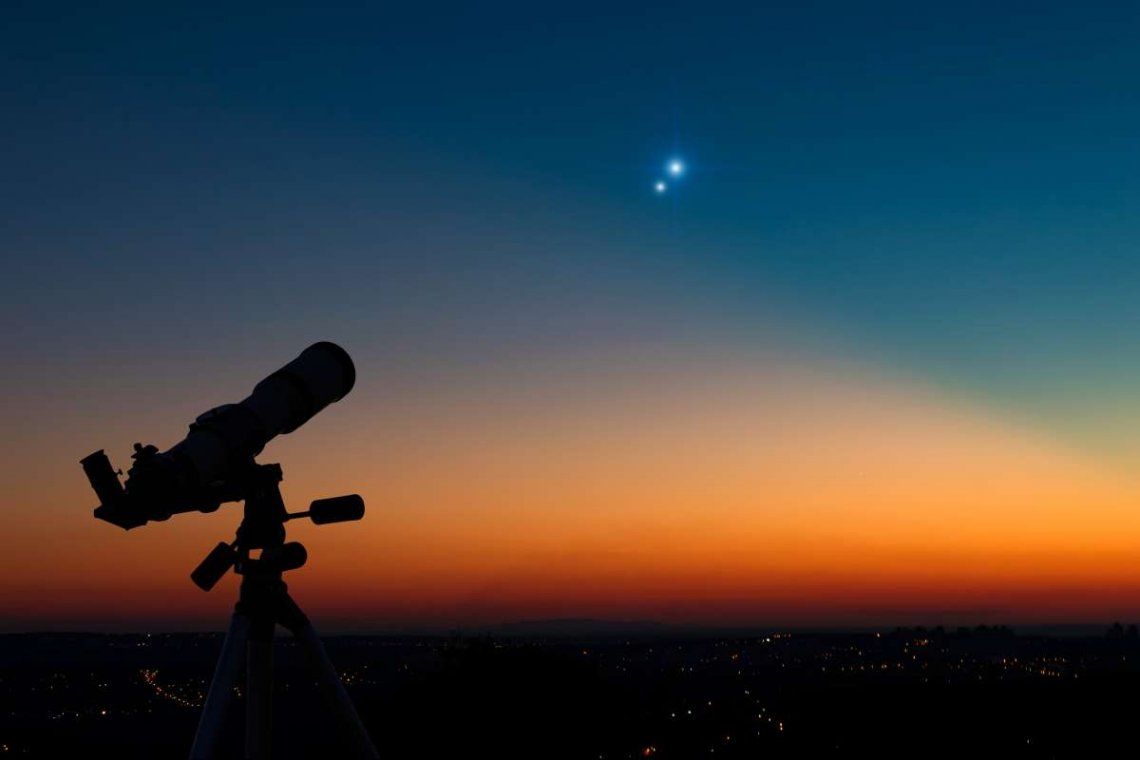 Esta podría ser la última vista nocturna de Júpiter y Saturno