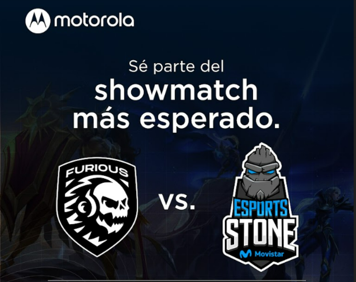 Motorola presenta un showmatch: Furious Gaming y Stone Movistar disputarán un torneo de WildRift