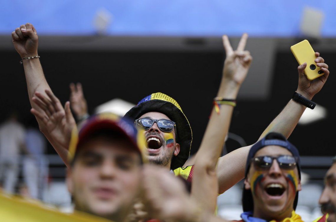 Todo el color de una nueva jornada mundialista