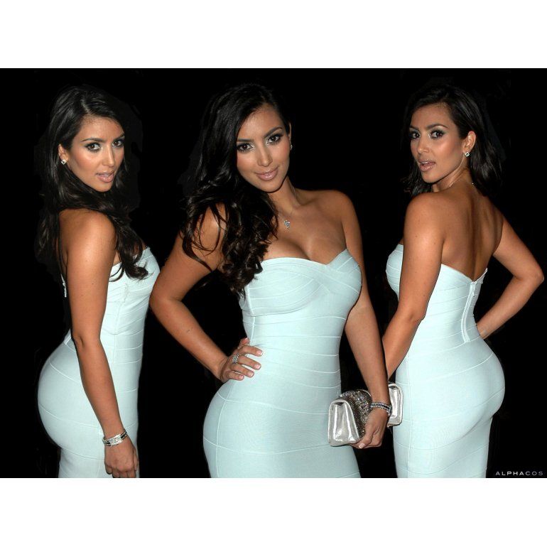 Develan el misterio detrás de la cola de Kim Kardashian