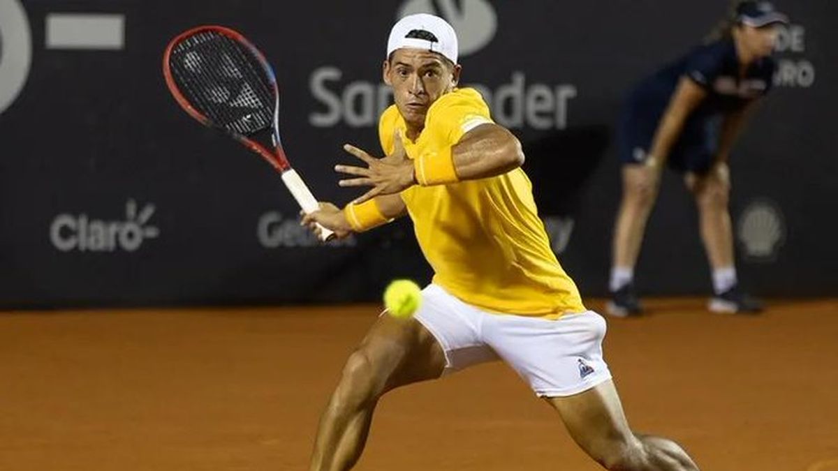 Sebastián Báez está en cuartos de final en Río de Janeiro