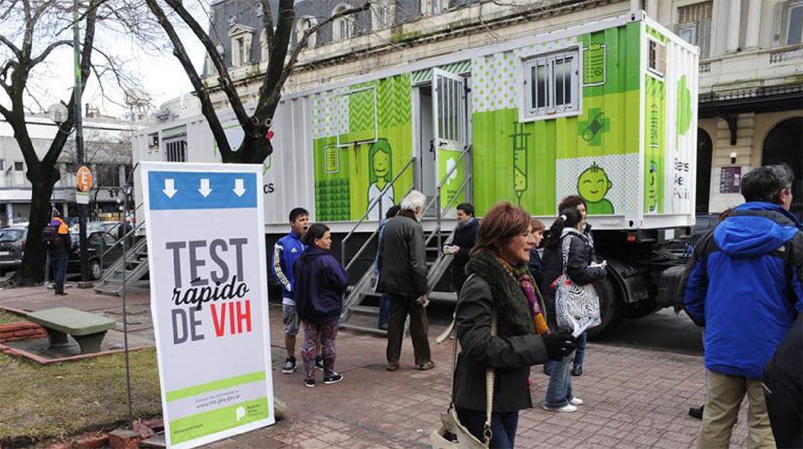 Quilmes: realizan el test para detectar el VIH-SIDA
