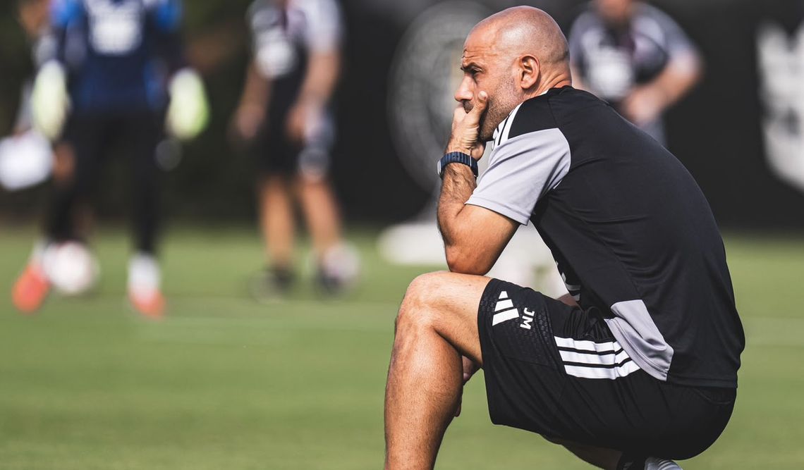 Javier Mascherano, DT del Inter Miami, en el entrenamiento (@InterMiamiCF). Javier Mascherano, DT del Inter Miami, en el entrenamiento (@InterMiamiCF).