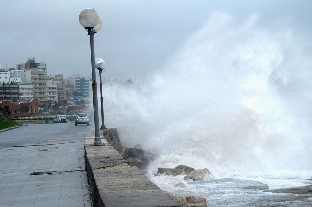 Mar del Plata recibirá fuertes vientos este fin de semana. Archivo.